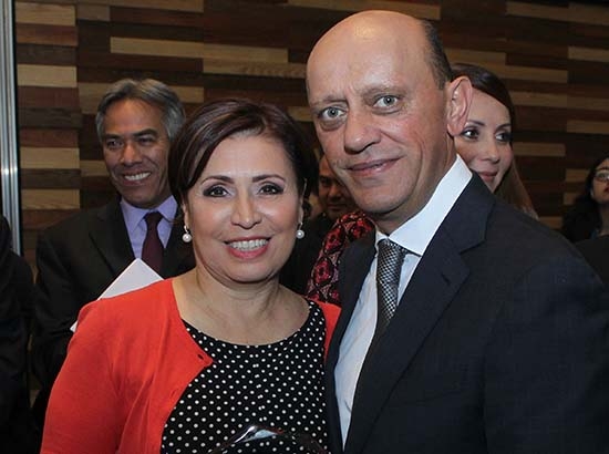 Rosario Robles y Juan Carlos Lastiri reciben reconocimiento del CONEVAL