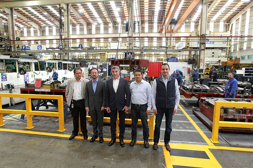 Benteler de México celebra 25 aniversario de su planta en Puebla