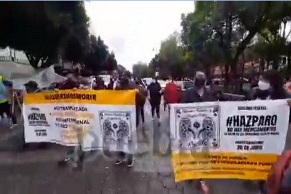 Enfermos oncológicos y renales piden abasto de medicamentos al IMSS San José