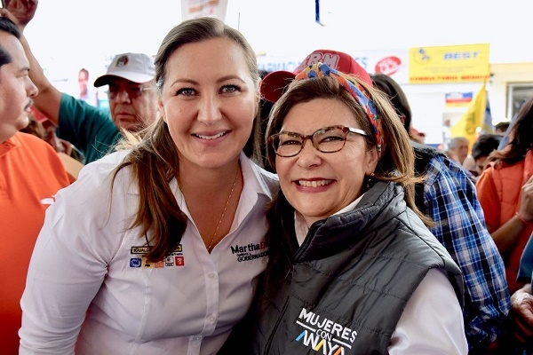 Nancy, sin cara para reclamar mi trabajo por las mujeres: Martha Erika