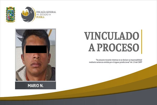Sujeto es vinculado a proceso por abusar sexualmente de una menor en Atempan
