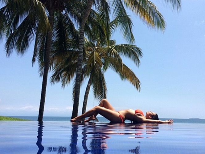 Kim Kardashian presume foto en la Riviera de Nayarit