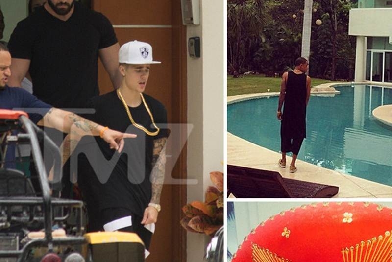 Justin Bieber descansa en México, acudió a Playa del Carmen
