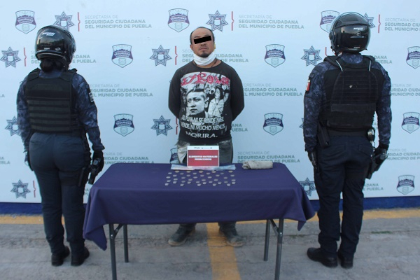 SSC capturó al “Tazmania”, asaltante de transporte público en Puebla