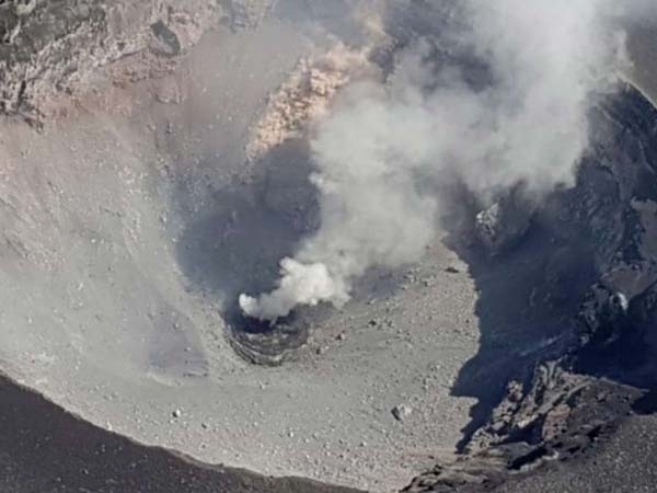 VIDEO. Así se forma el domo 83 en el Popocatépetl