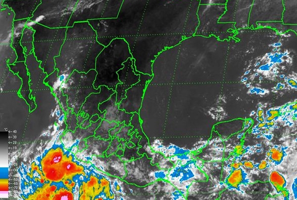 Se forma la tormenta Odile en el Pacífico; lluvias muy fuertes en Puebla