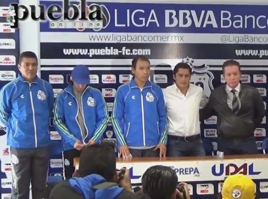 El Profe Cruz es presentado como Director Técnico del Puebla