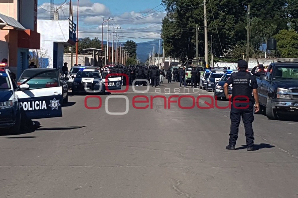 Liberan a personal de Pemex y de la SEIDO retenidos por huachicoleros en Texmelucan