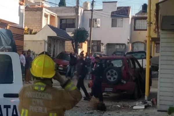 VIDEO: Encapuchado colocó paquete con explosivos que estalló en Real de Guadalupe