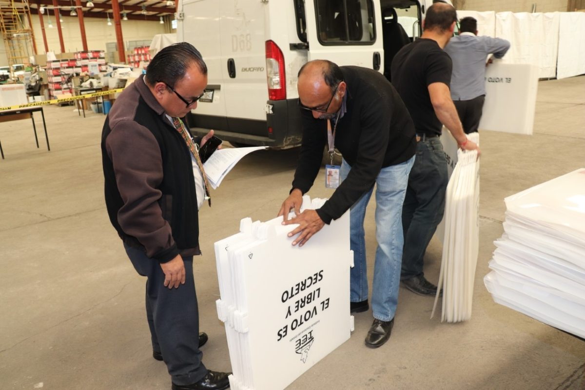 IEE colabora en elección de juntas auxiliares de 62 municipios
