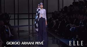 VIDEO: Giorgio Armani Privé. París Alta Costura Primavera 2014