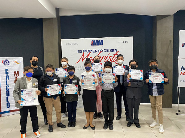 Alumnos del IMM demuestran habilidades en cálculo mental