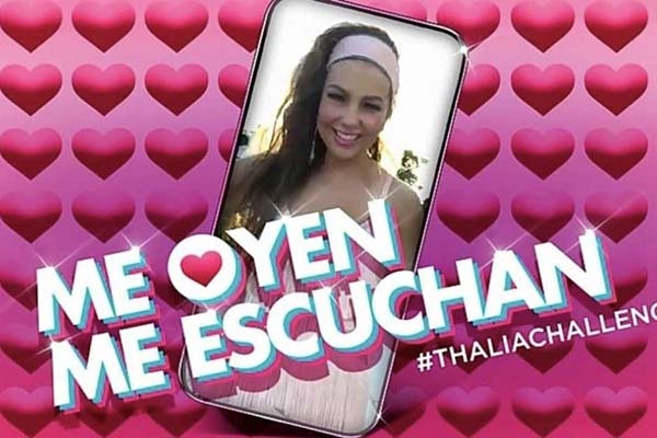 El #ThalíaChallenge, de episodio viral a gran negocio