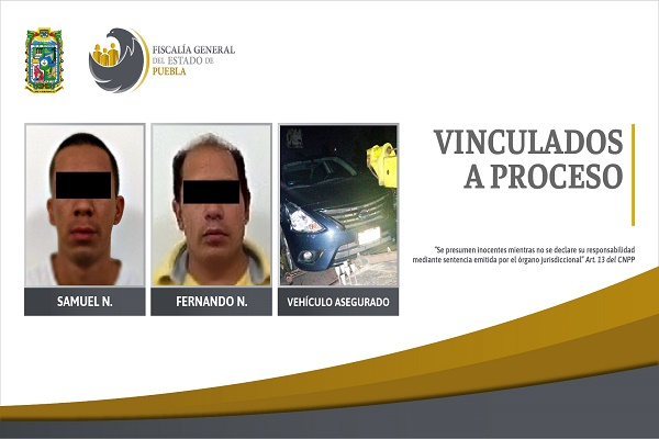 Vinculan a proceso a sujetos que intentaron plagiar a menor de edad en Puebla