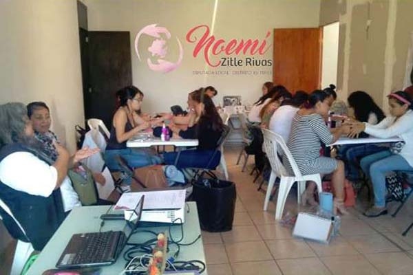 Diputada de Morena promueve… ¡curso de uñas!