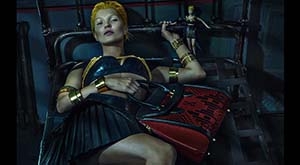 Kate Moss, gladiadora