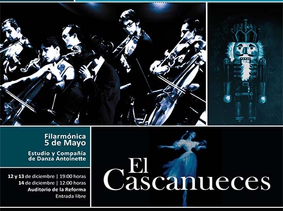 El Cascanueces en Puebla con la Filarmónica 5 de Mayo