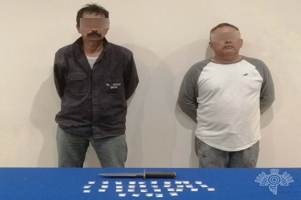 Sujetos con drogas agreden a policías para evitar detención en Cuautlancingo