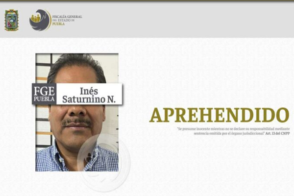 Inés Saturnino es vinculado a proceso y permanecerá en el Cereso de Puebla