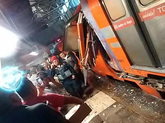 Choque de dos vagones del Metro en Oceanía deja 10 lesionados