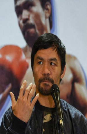 Manny Pacquiao va por la presidencia de Filipinas