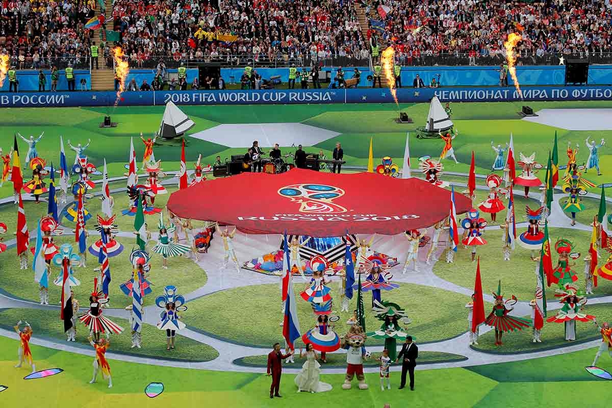 Así fue la inauguración del Mundial Rusia 2018