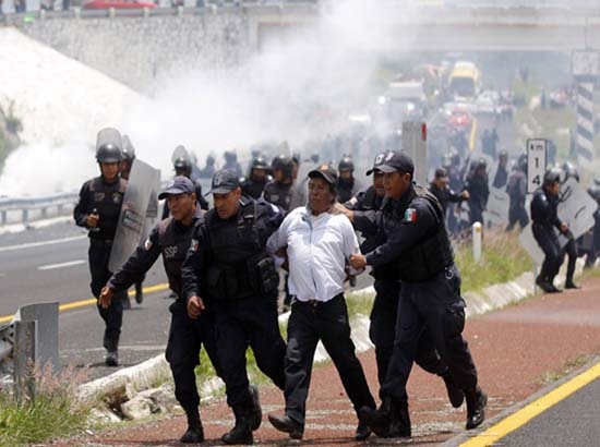 PGJ investiga a 4 detenidos por bloqueo de autopista Puebla-Atlixco