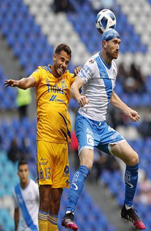 Club Puebla empata 1-1 ante Tigres en el Cuauhtémoc