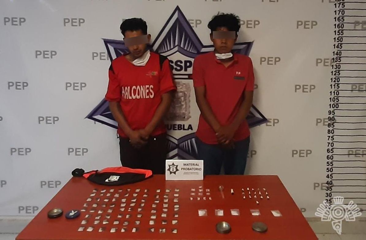 Narcomenudistas del “Chupón” son atrapados en Puebla