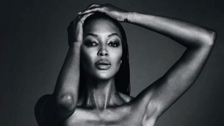 Naomi Campbell: Instagram le borró topless