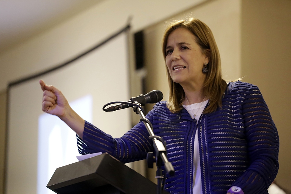 “PAN fuerte, no débil y en busca de alianzas”: Margarita Zavala en Puebla