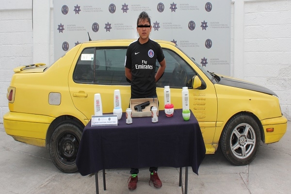 Atracó Bodega Aurrerá y policía lo capturó en Lomas del Sol