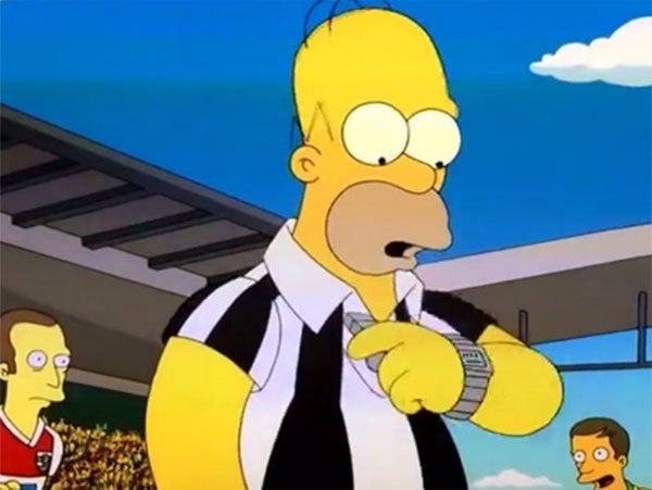 Los Simpson vaticinan la final del mundial de futbol de Brasil