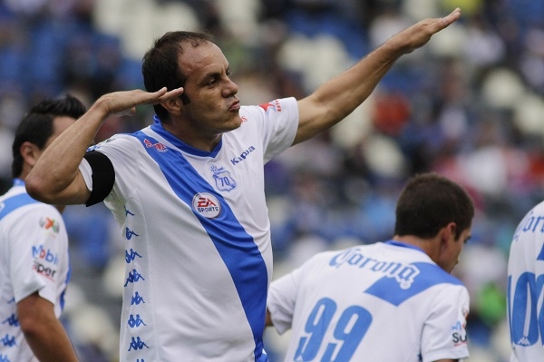 Cuauhtémoc Blanco anotó su primer gol con La Franja; vencen a Necaxa