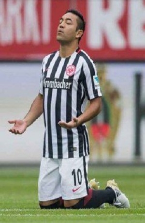 Marco Fabián está fuera del Eintracht Frankfurt