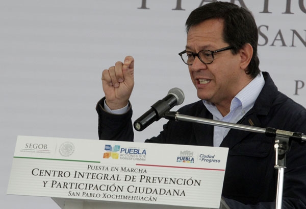 Segob planea polígono de seguridad Puebla-Tlaxcala contra la trata