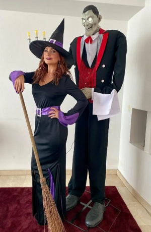Elizabeth Álvarez adelanta su disfraz de Halloween y es…