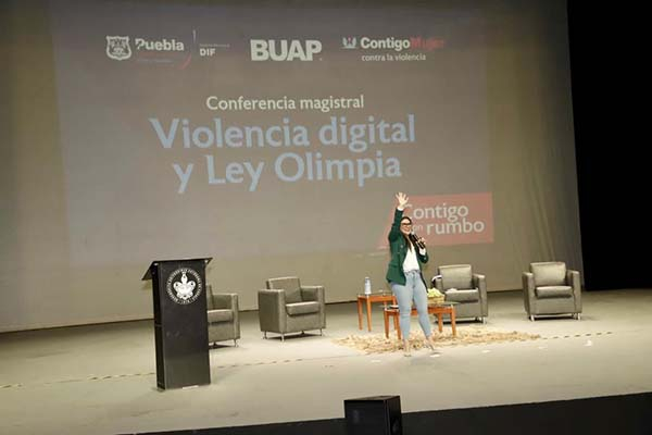SMDIF de Puebla, BUAP y Olimpia Coral suman esfuerzos contra violencia digital