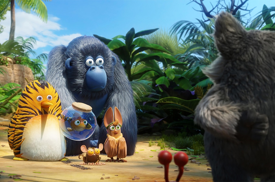 Una jungla de locura, serie infantil de TV llega a las salas