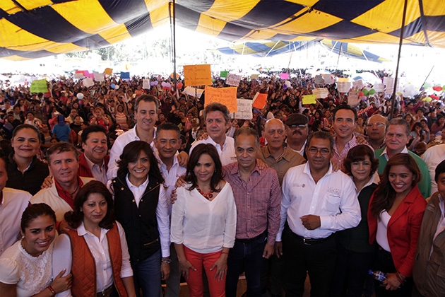 Priistas incluyen a Alcalá en reuniones de aspirantes a minigubernatura