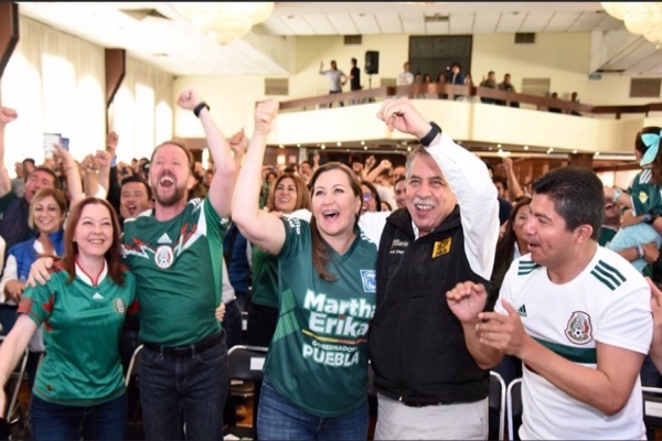 A hacer equipo por el estado, llaman candidatos de Por Puebla al Frente