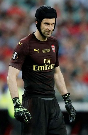 Petr Cech interactuó con el Club Puebla en redes sociales