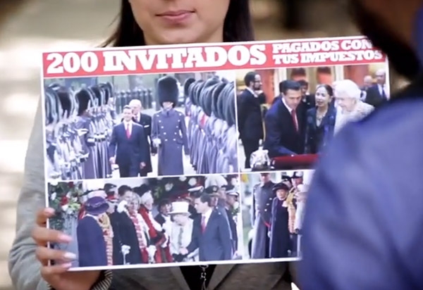 Por queja de Peña, INE baja spot del PAN sobre viaje a Londres