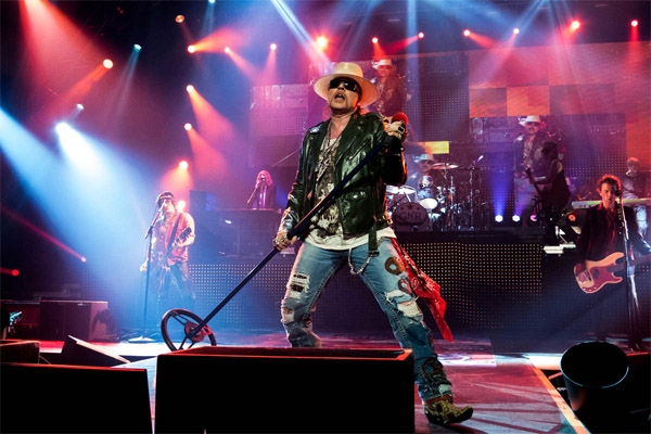 Rock y apetito por la democracia con Guns N’ Roses