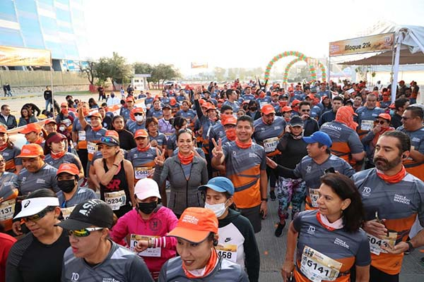 Corrieron a favor de grupos vulnerables en el municipio de Puebla