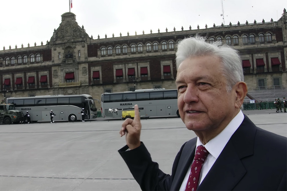 “A palacio o a la chingada”, repetida frase de AMLO en nuevo documental