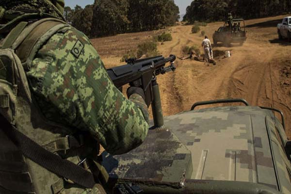 Mueren 5 de la Sedena durante persecución en Durango