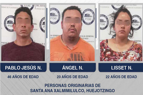 Dan 68 años de cárcel a homicidas de universitarios y chofer en Huejotzingo