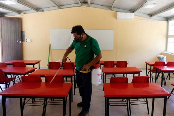 SEP Puebla inicia jornada de salud e higiene para reapertura segura de escuelas