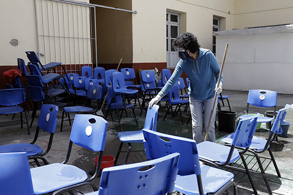 Piden colocar filtros de detección COVID en escuelas de Puebla